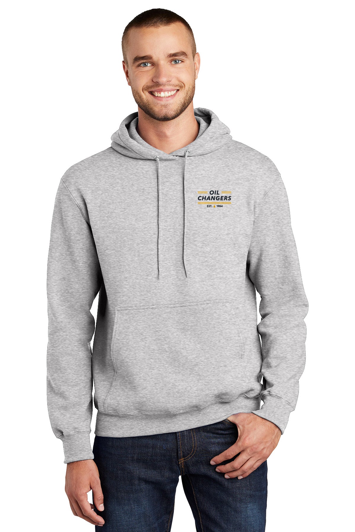 Men's Tall Essential Fleece Pullover Hooded Sweatshirt