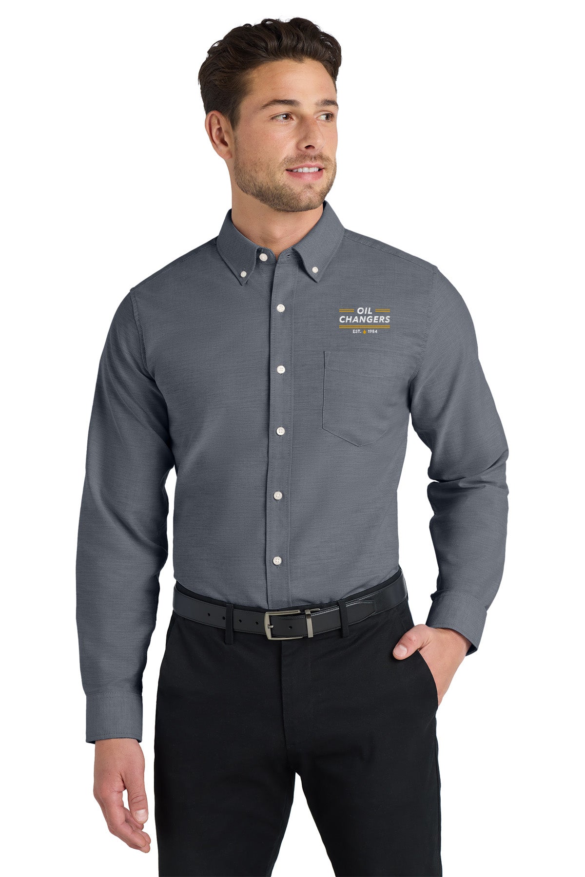 Men's Tall SuperPro Oxford Shirt