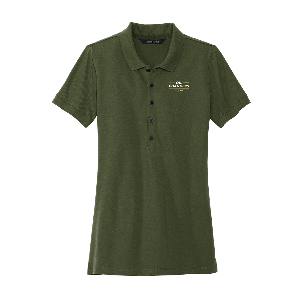 Women's Stretch Heavyweight Pique Polo
