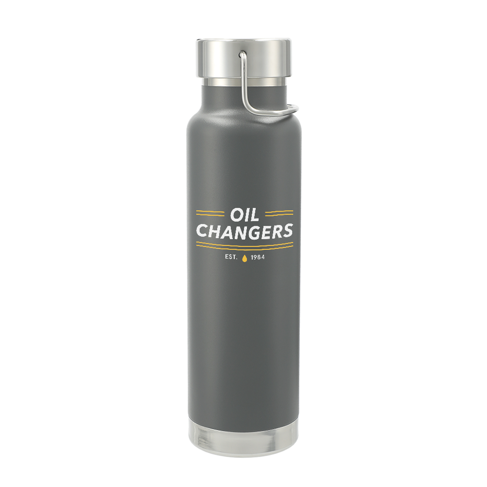Thor Copper Vacuum Insulated Bottle Straw Lid 25 oz