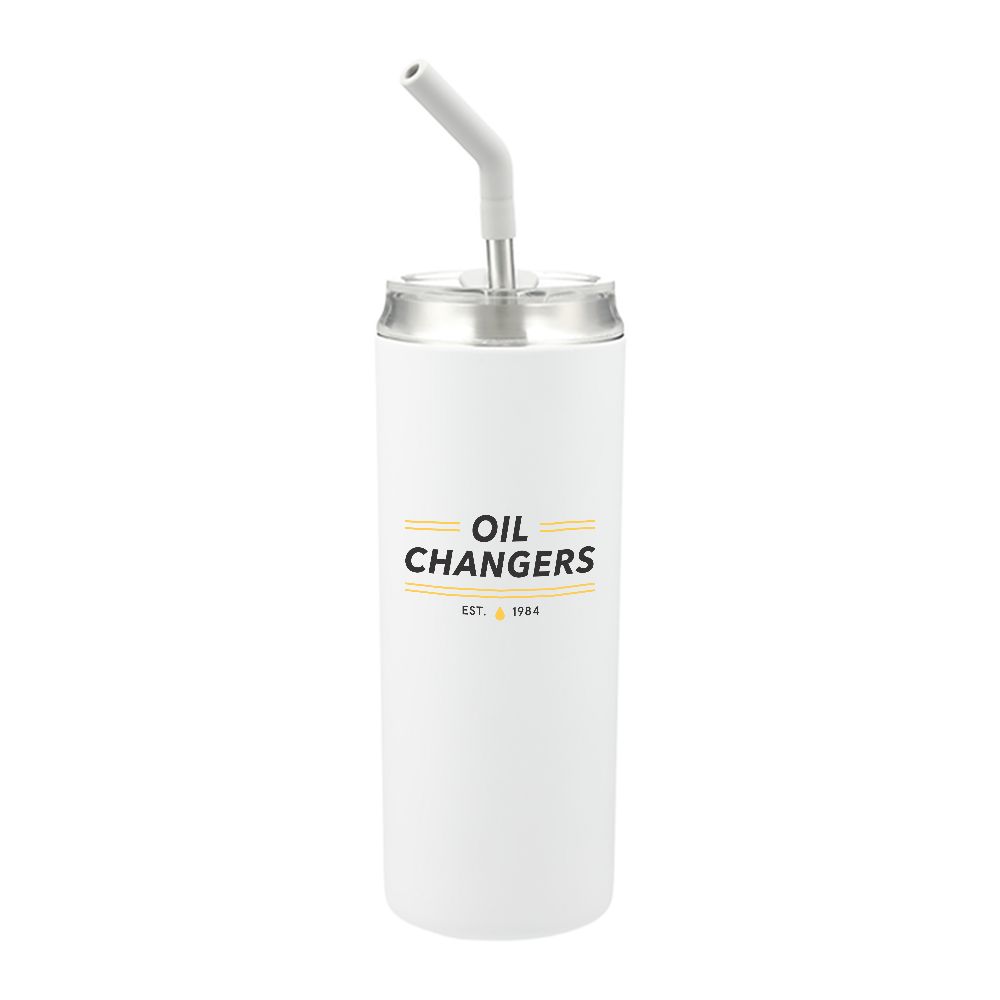 Marka Copper Vaccuum Tumbler with Stainless Steel Straw 20oz