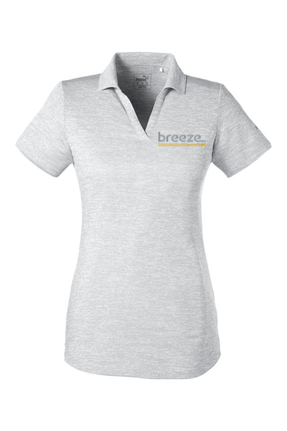 Women's Icon Heather Polo - Breeze Autocare