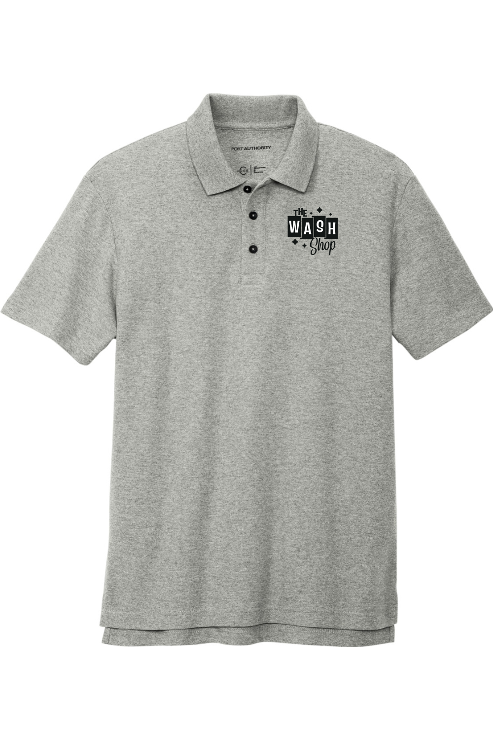 Men's Cotton Blend Pique Polo - The Wash Shop