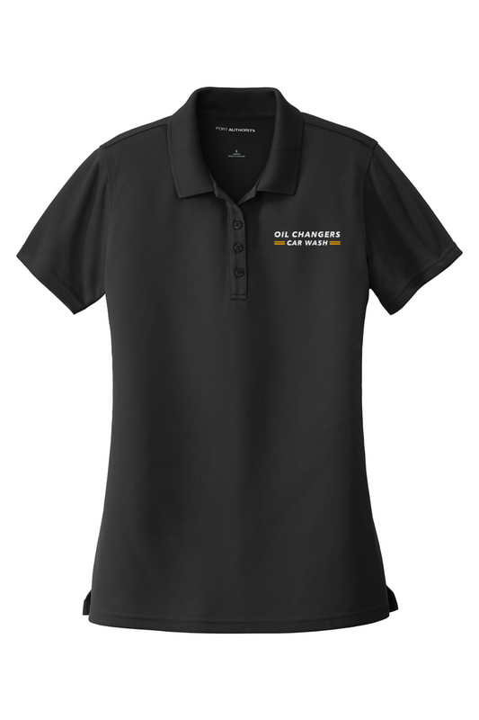 Women's UV Micro-Mesh Polo - Car Wash Logo