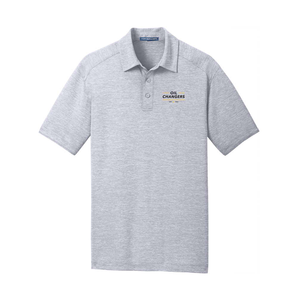 Men's Heather Performance Polo