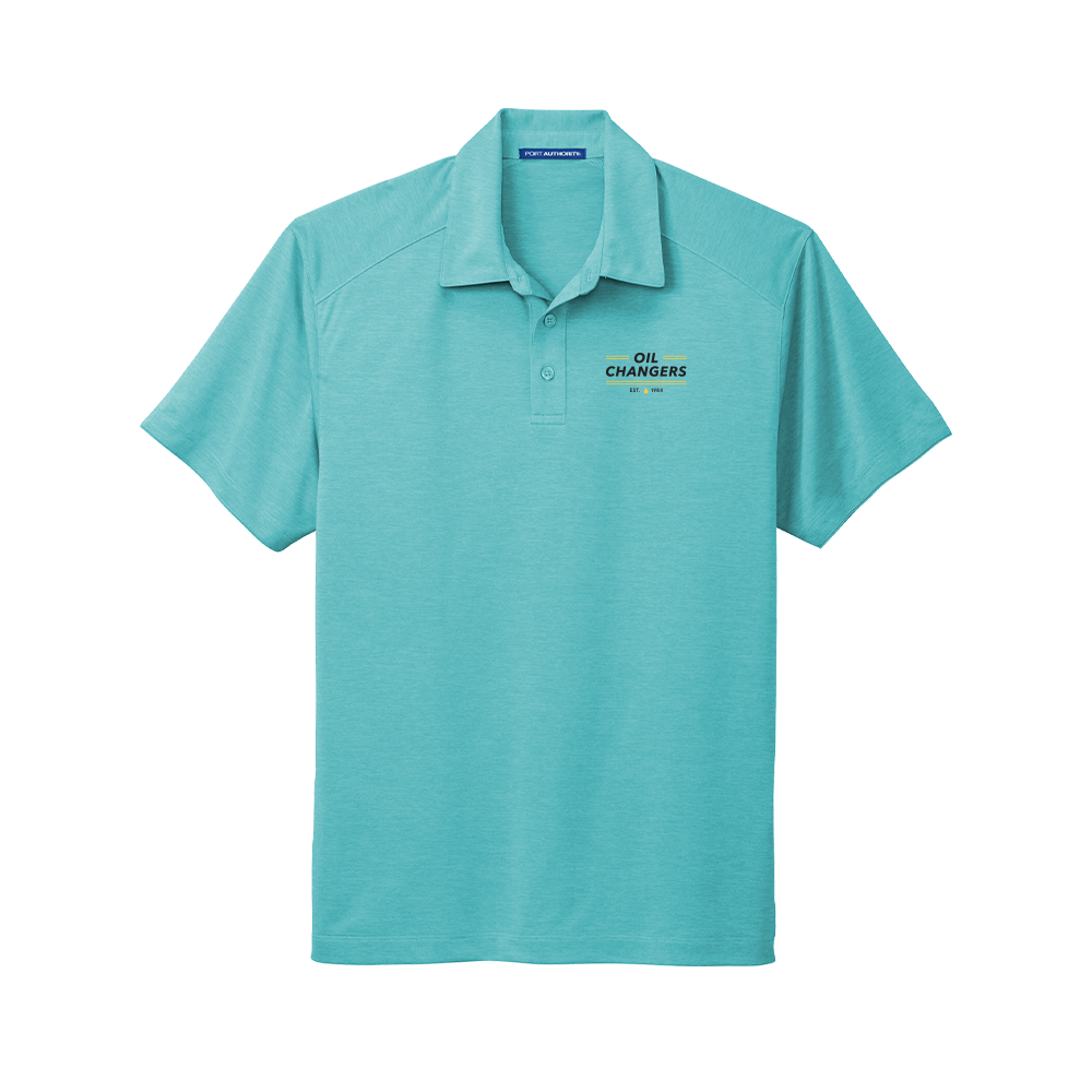 Men's Heather Performance Polo