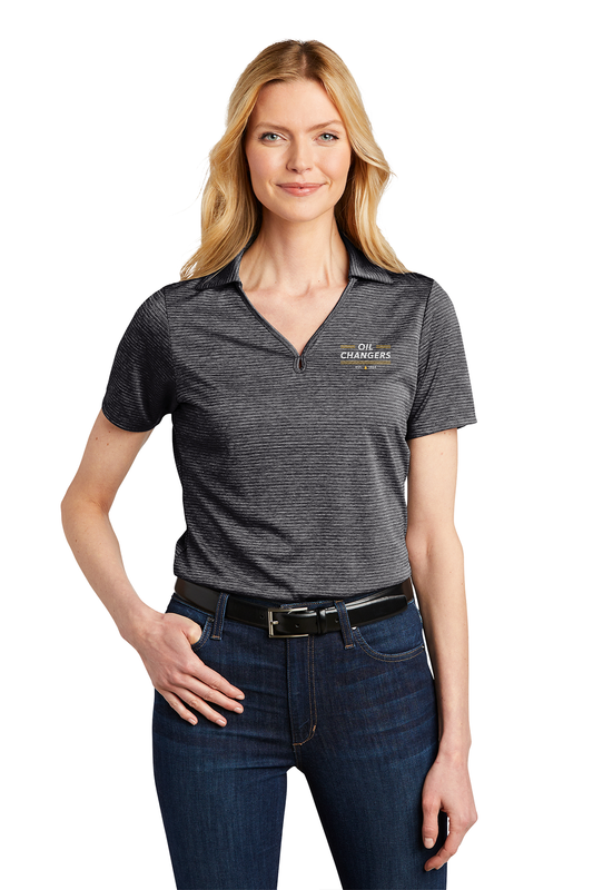 Women's Shadow Stripe Polo
