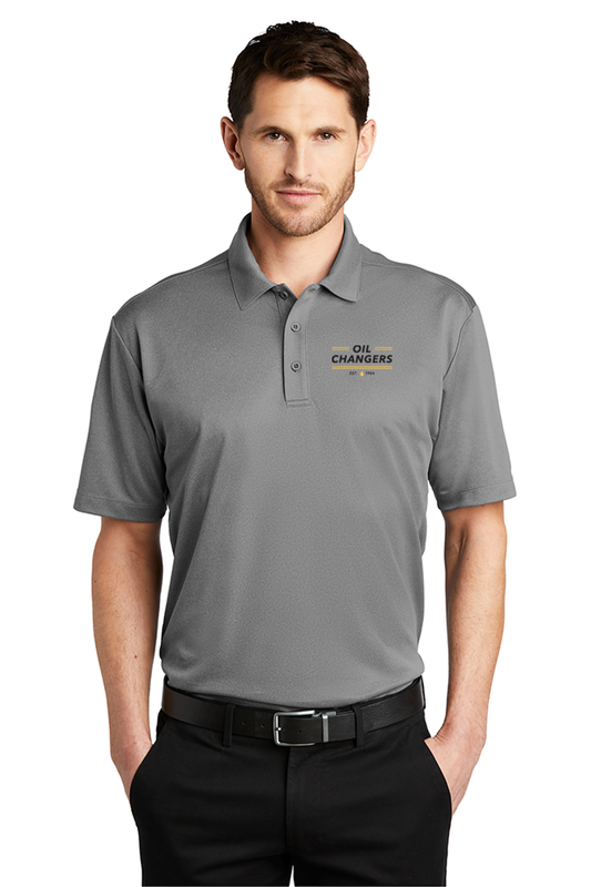 Men's Heathered Performance Polo