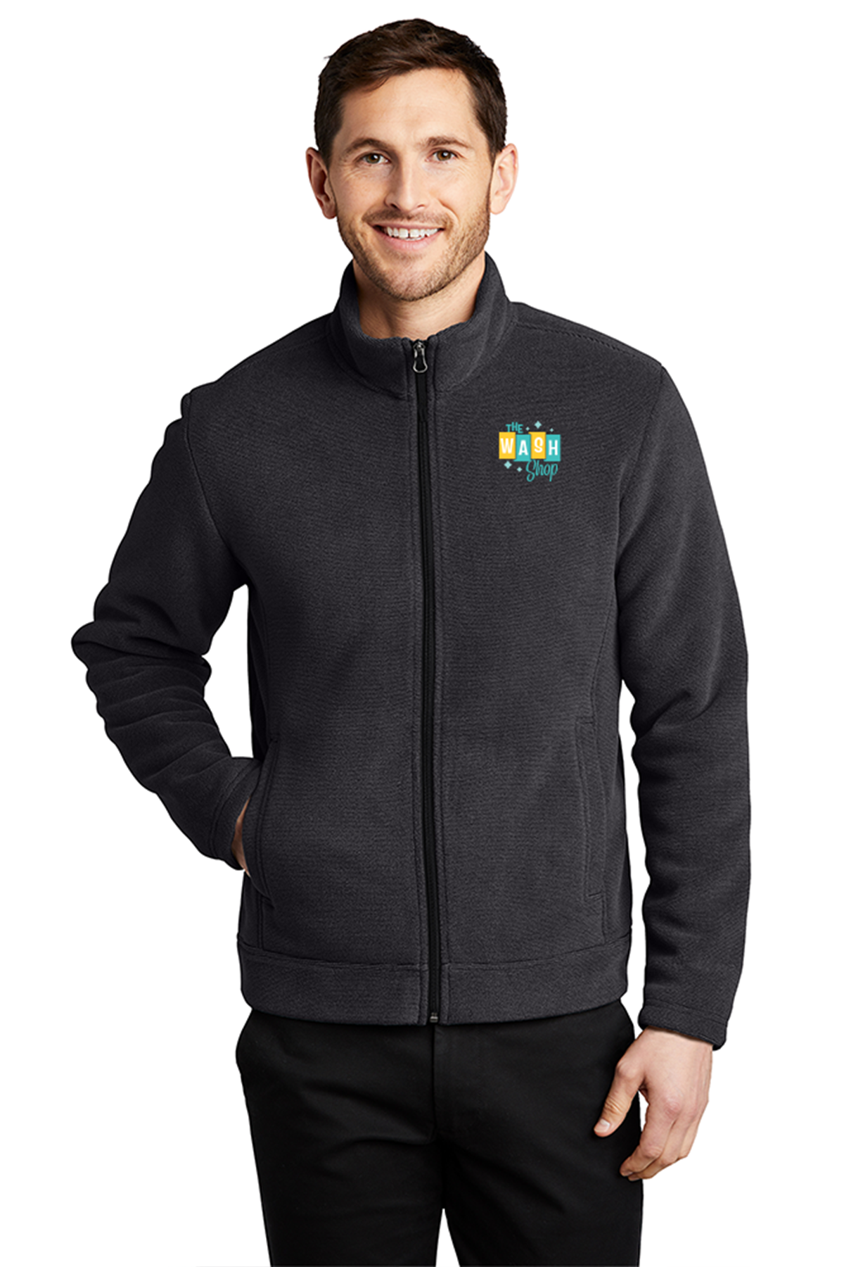 Men's Ultra Warm Brushed Fleece Jacket - The Wash Shop