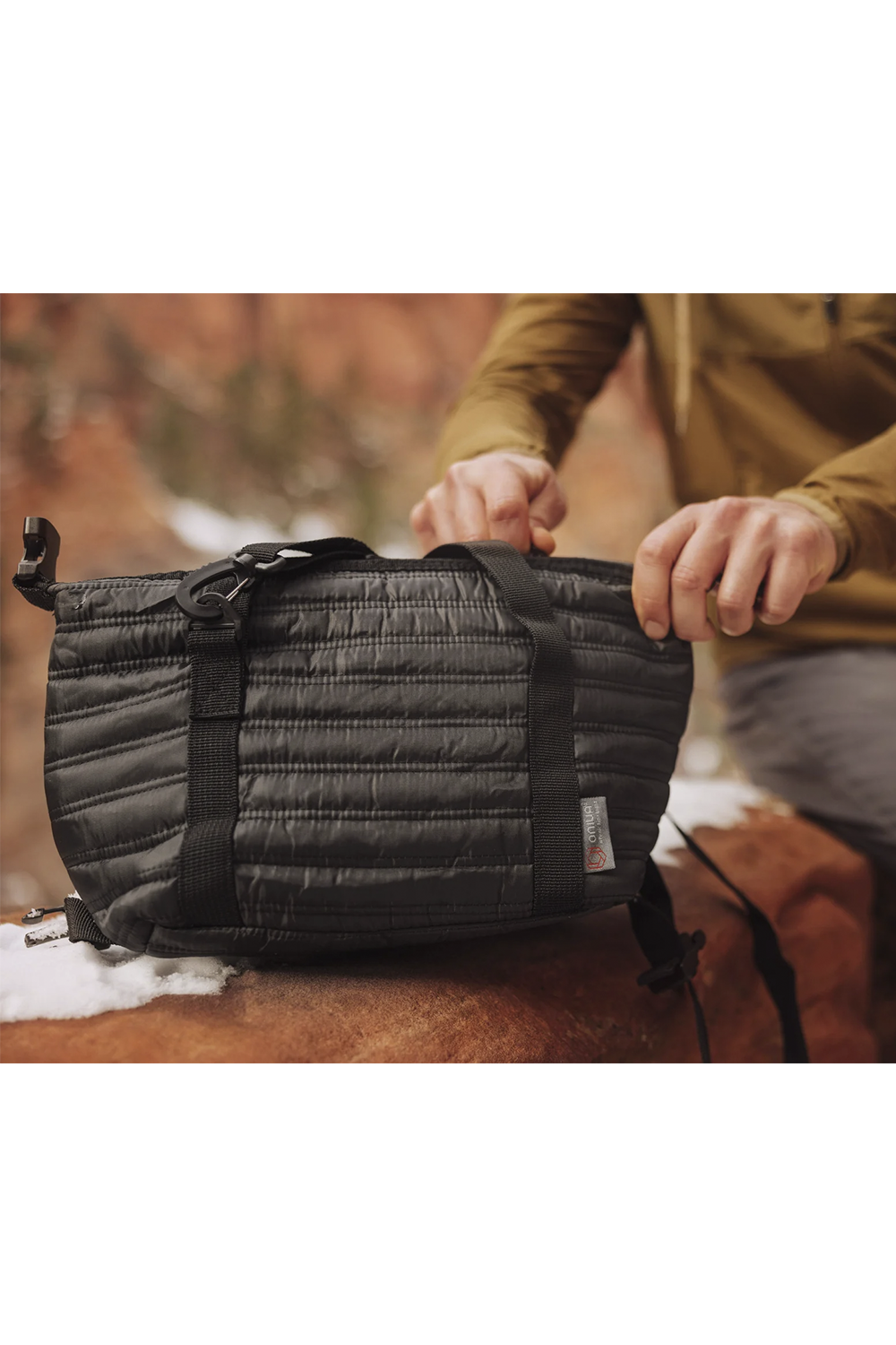 Midday Quilted Washable Insulated Lunch Bag - Breeze