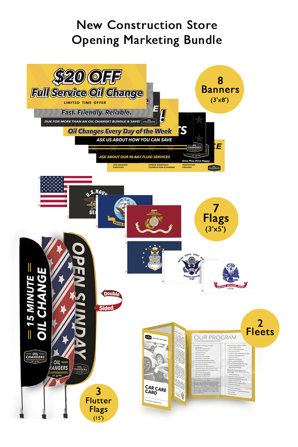New Construction Store Opening Marketing Bundle