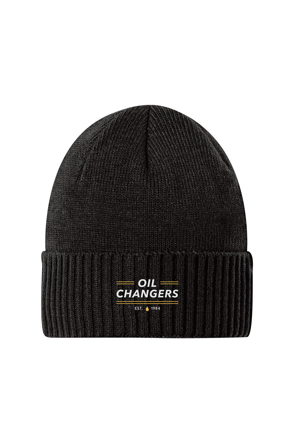 Rib Knit Cuff Beanie