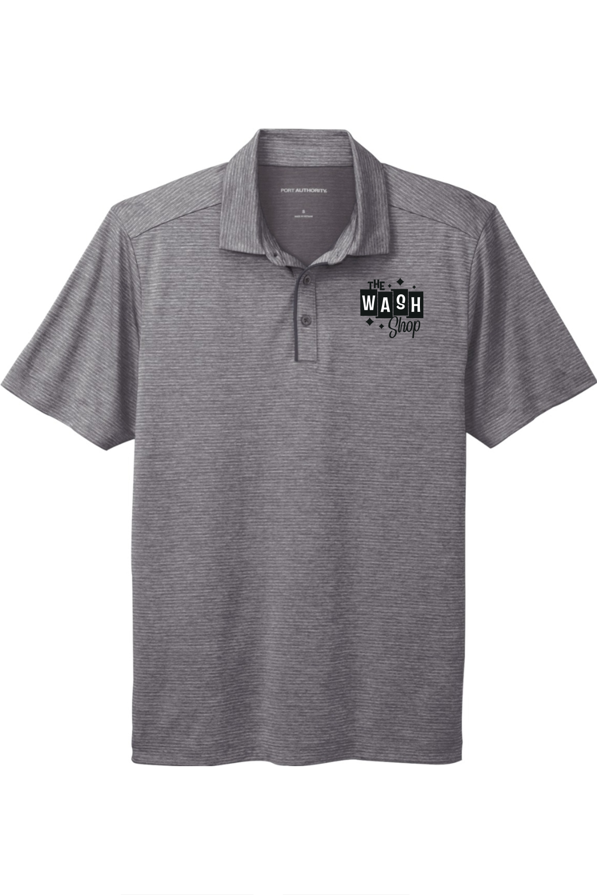 Men's Shadow Stripe Polo - The Wash Shop