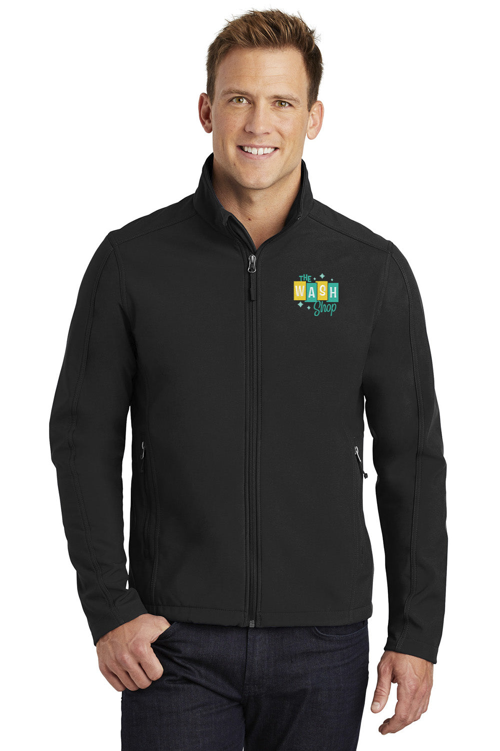 Men's Tall Core Soft Shell Jacket - The Wash Shop