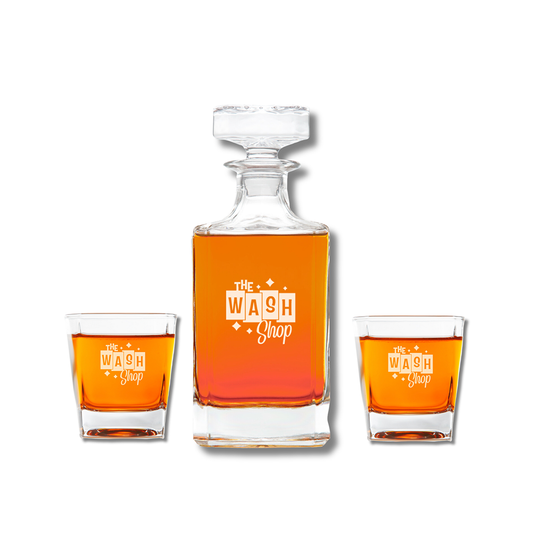 Whiskey Decanter Gift Set - The Wash Shop