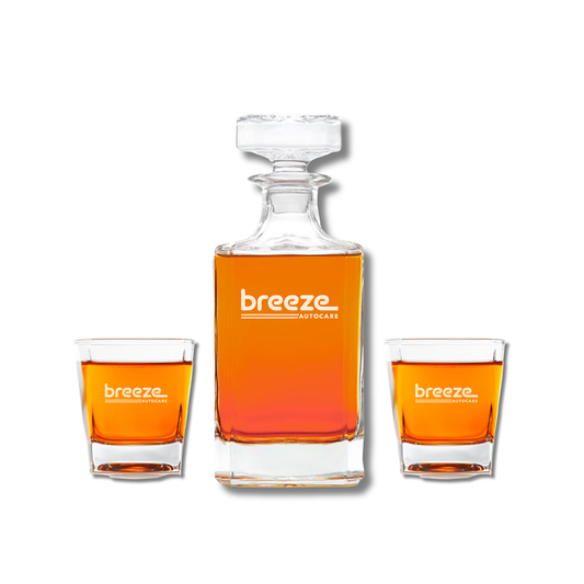 Whiskey Decanter Gift Set - Breeze Autocare