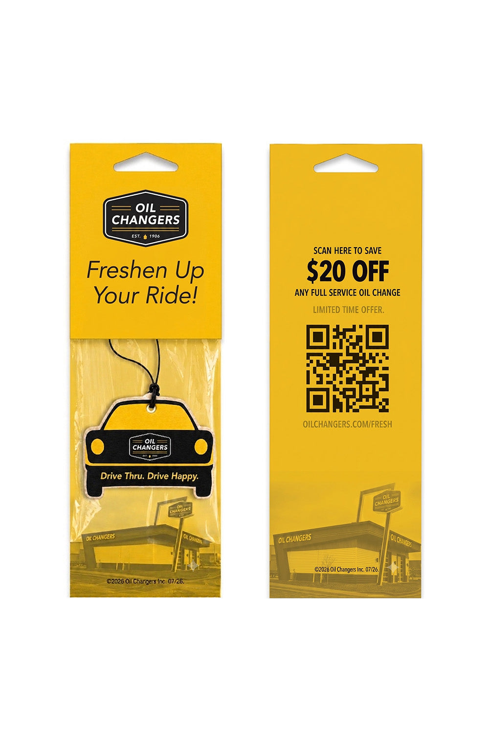 Tek-Scents Air Freshener- Car