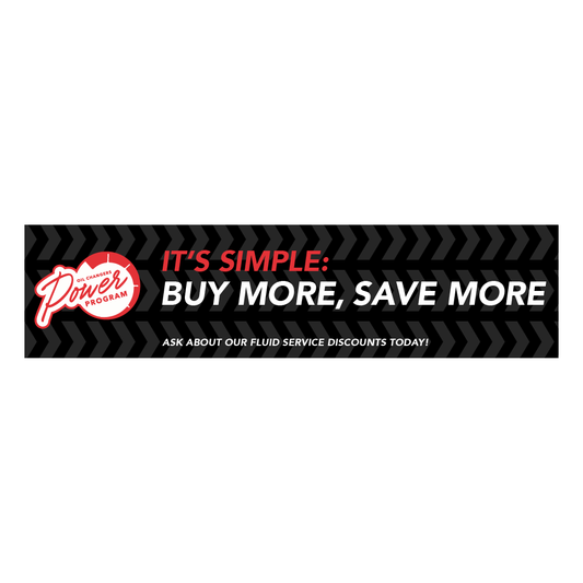 2' x 8' Smooth Vinyl Banner Double-Sided