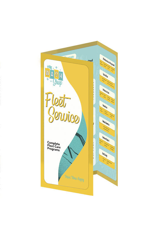 The Wash Shop Fleet Brochure