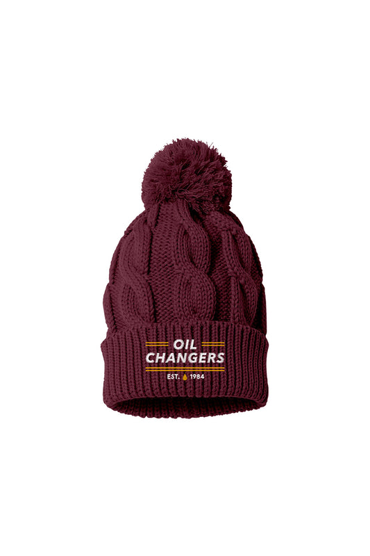 Chunk Twist Cuffed Beanie