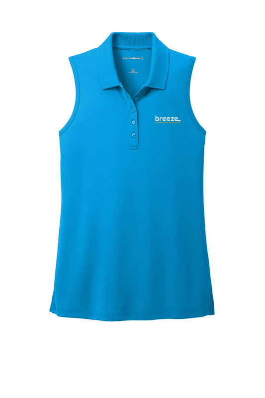 Women's Sleeveless UV Polo - Breeze Autocare