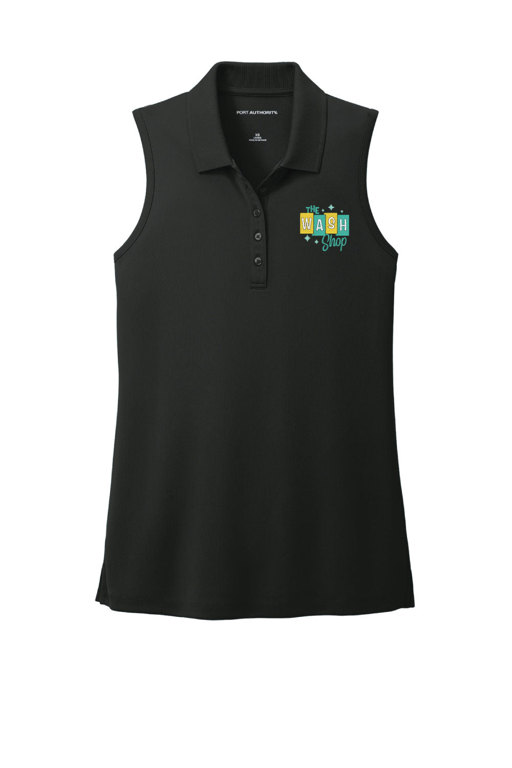 Women's Sleeveless UV Polo - The Wash Shop