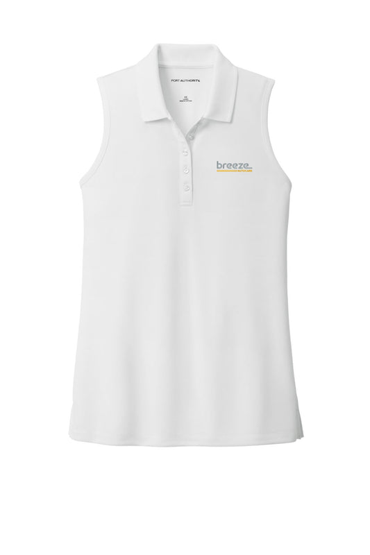 Women's Sleeveless UV Polo - Breeze Autocare