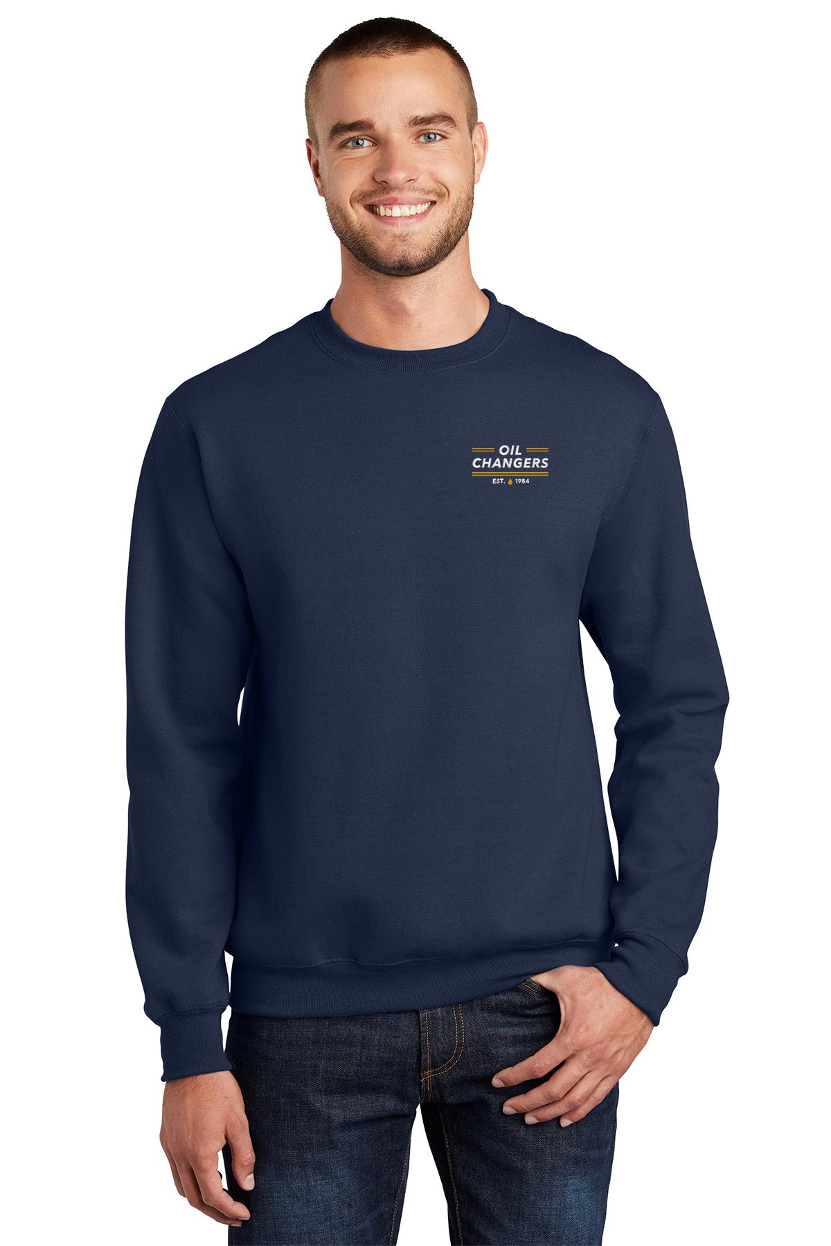 Men's Tall Fleece Crewneck Sweatshirt