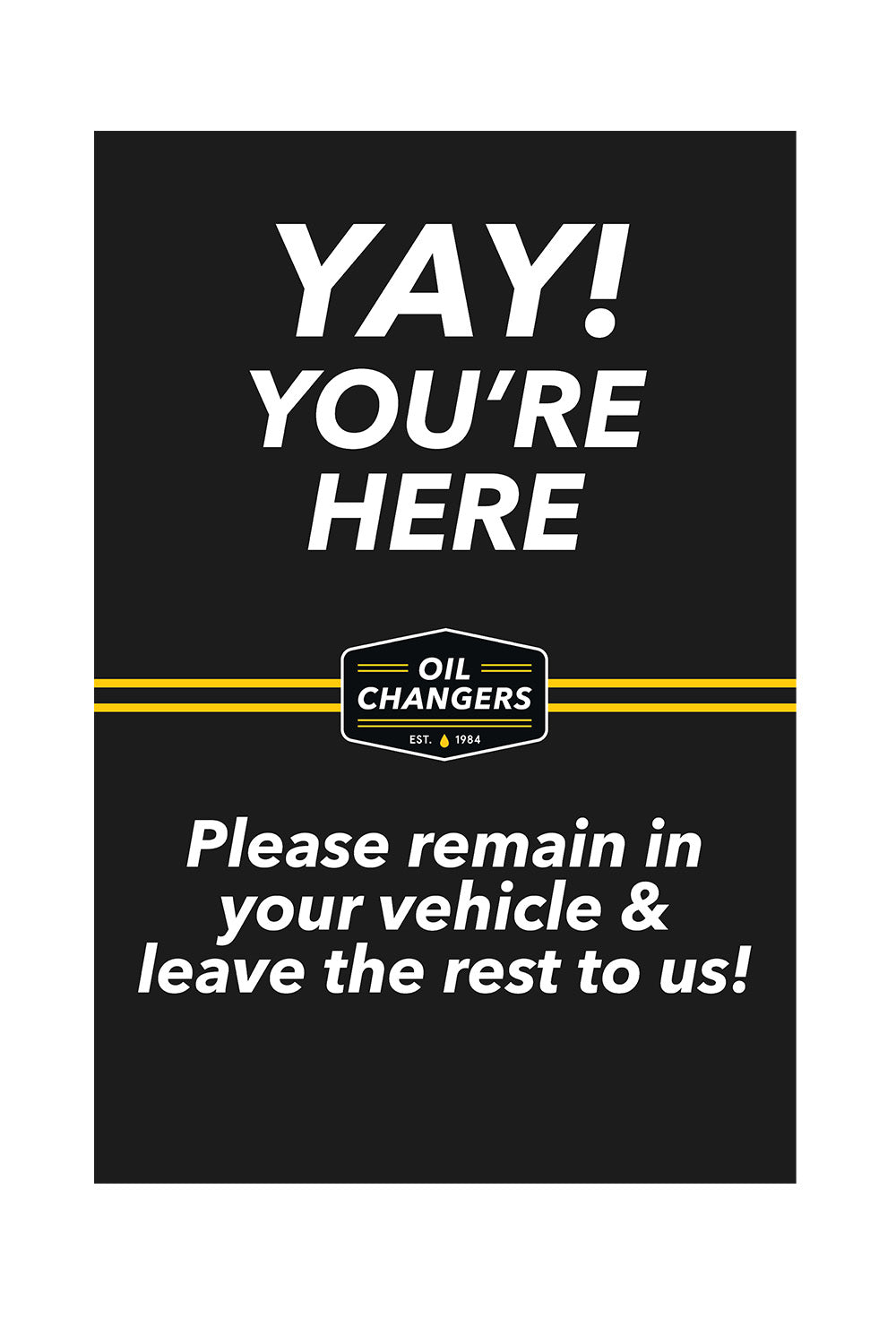A-Frame Replacement Signboard (Single-Sided)