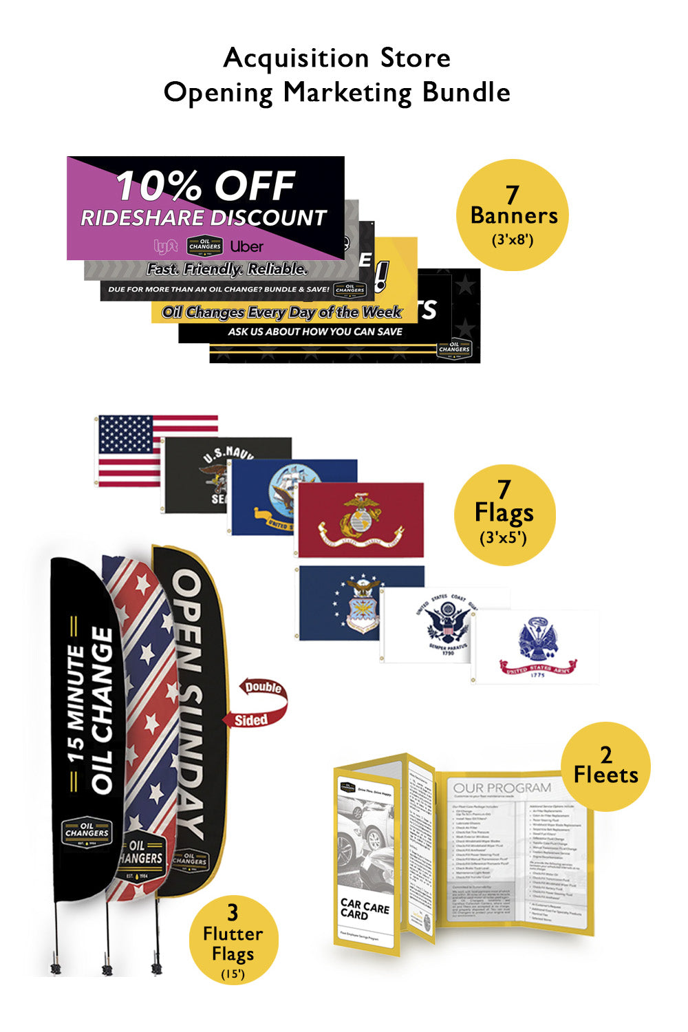Acquisition Store Opening Marketing Bundle