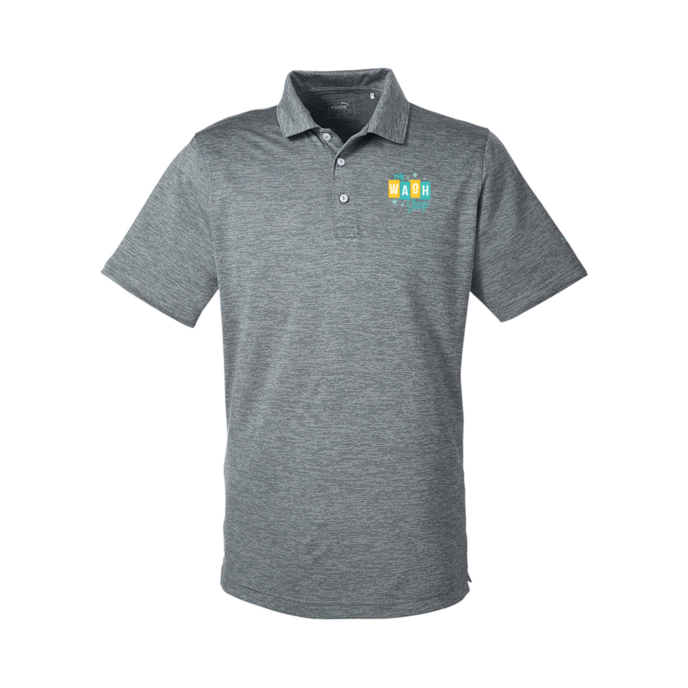 Men's Golf Icon Heather Polo - The Wash Shop