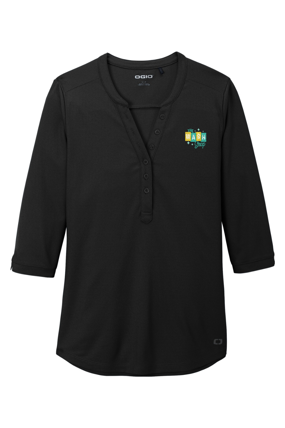 Women's Jewel Henley - The Wash Shop