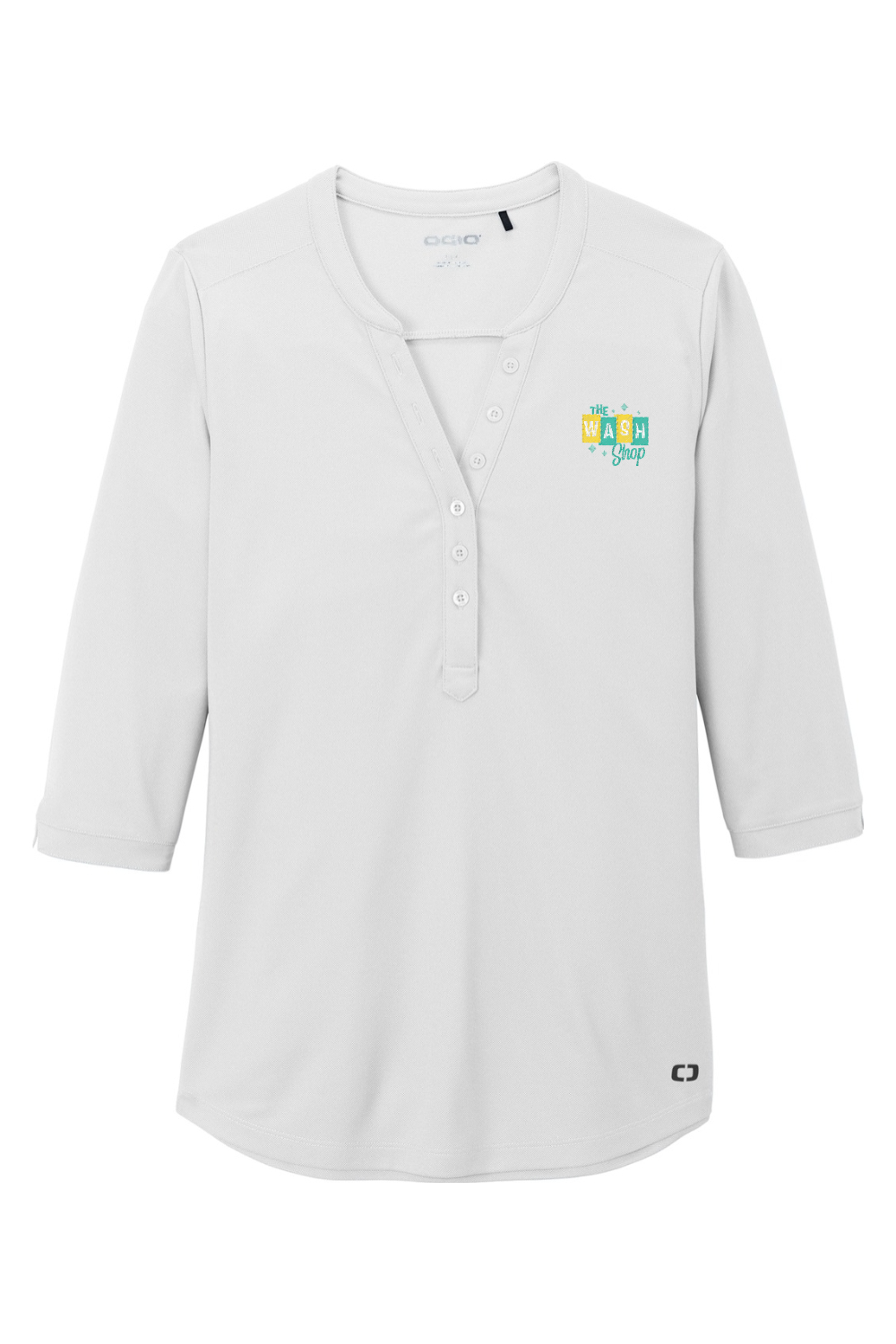 Women's Jewel Henley - The Wash Shop