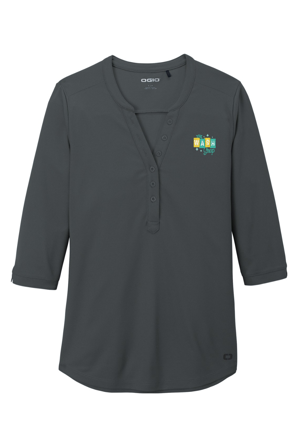 Women's Jewel Henley - The Wash Shop