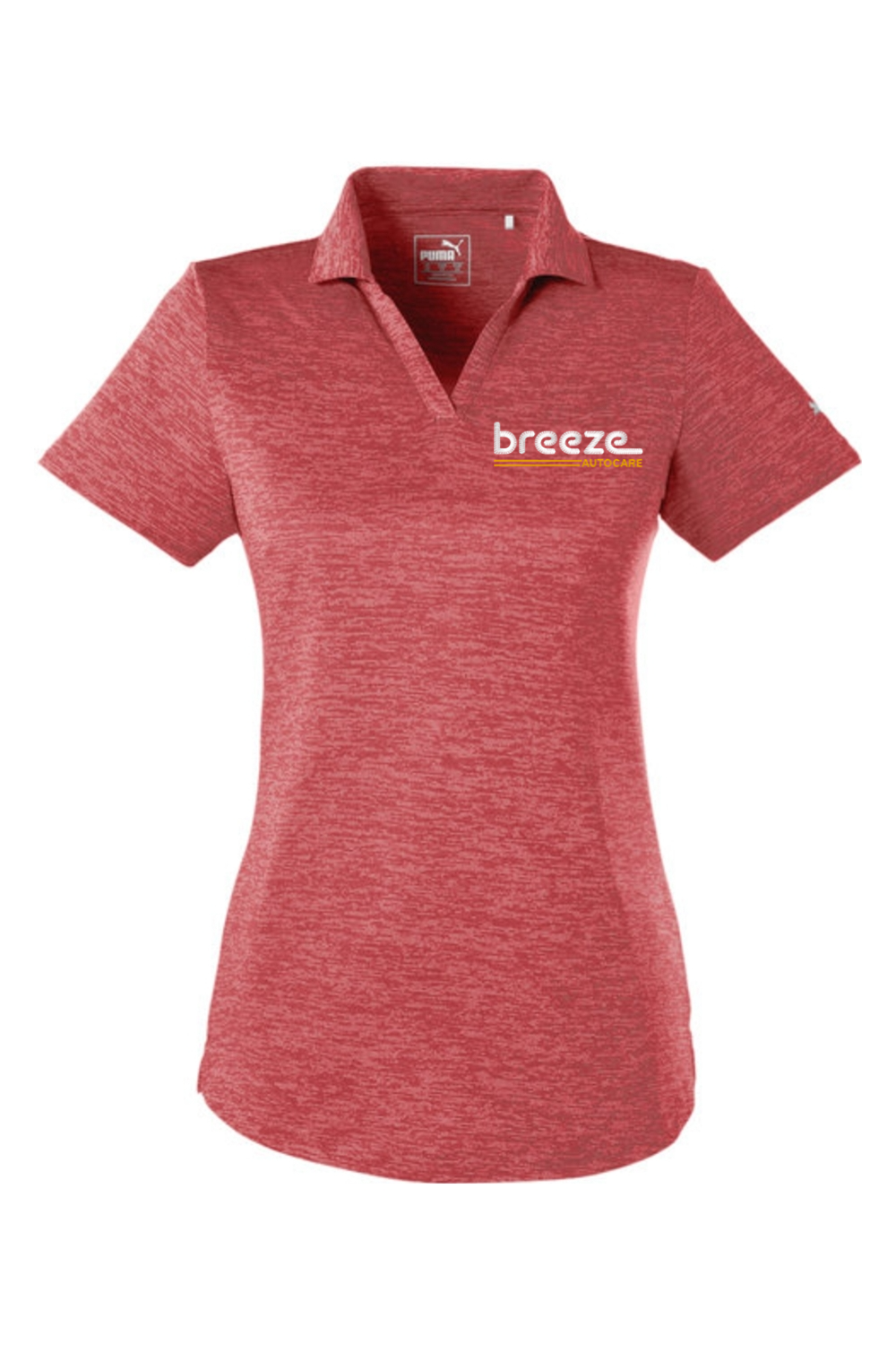 Women's Icon Heather Polo - Breeze Autocare