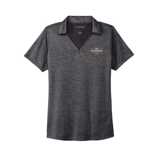 Women's Shadow Stripe Polo