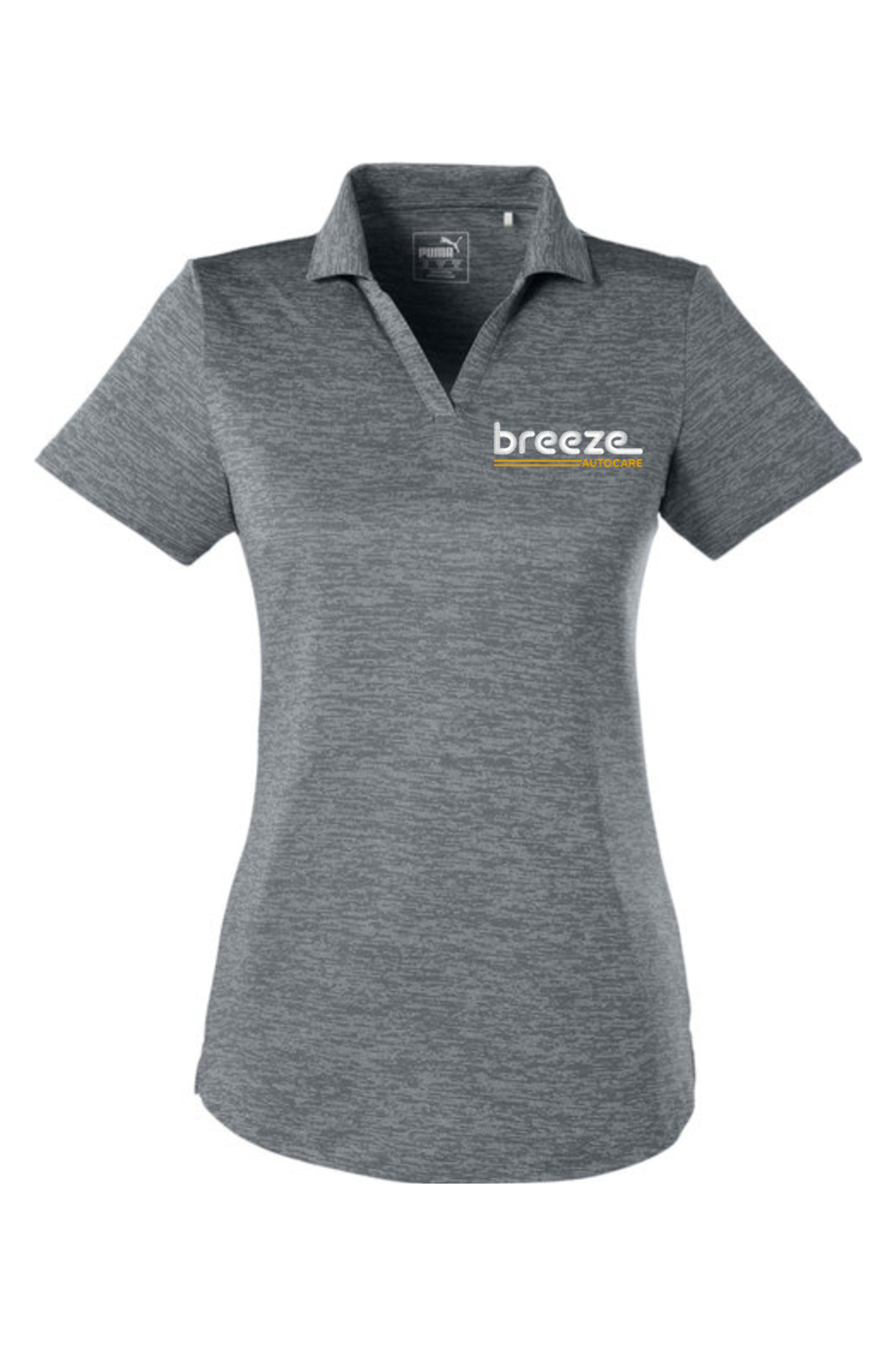 Women's Icon Heather Polo - Breeze Autocare