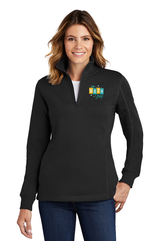 Women's 1/4-Zip Sweatshirt - The Wash Shop