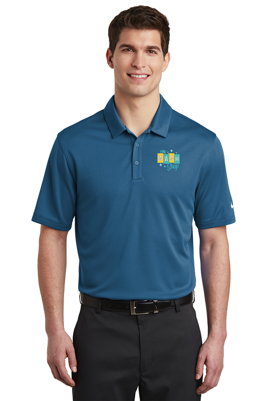 Men's Dri-FIT Textured Polo - The Wash Shop