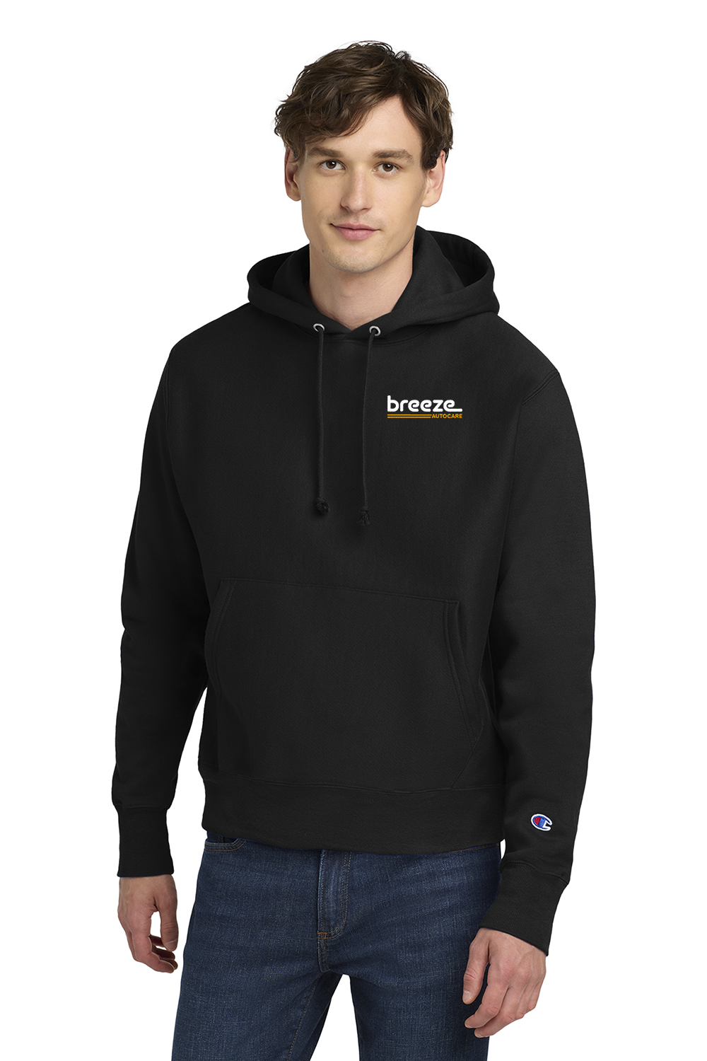 Men's Pullover Hooded Sweatshirt - Breeze