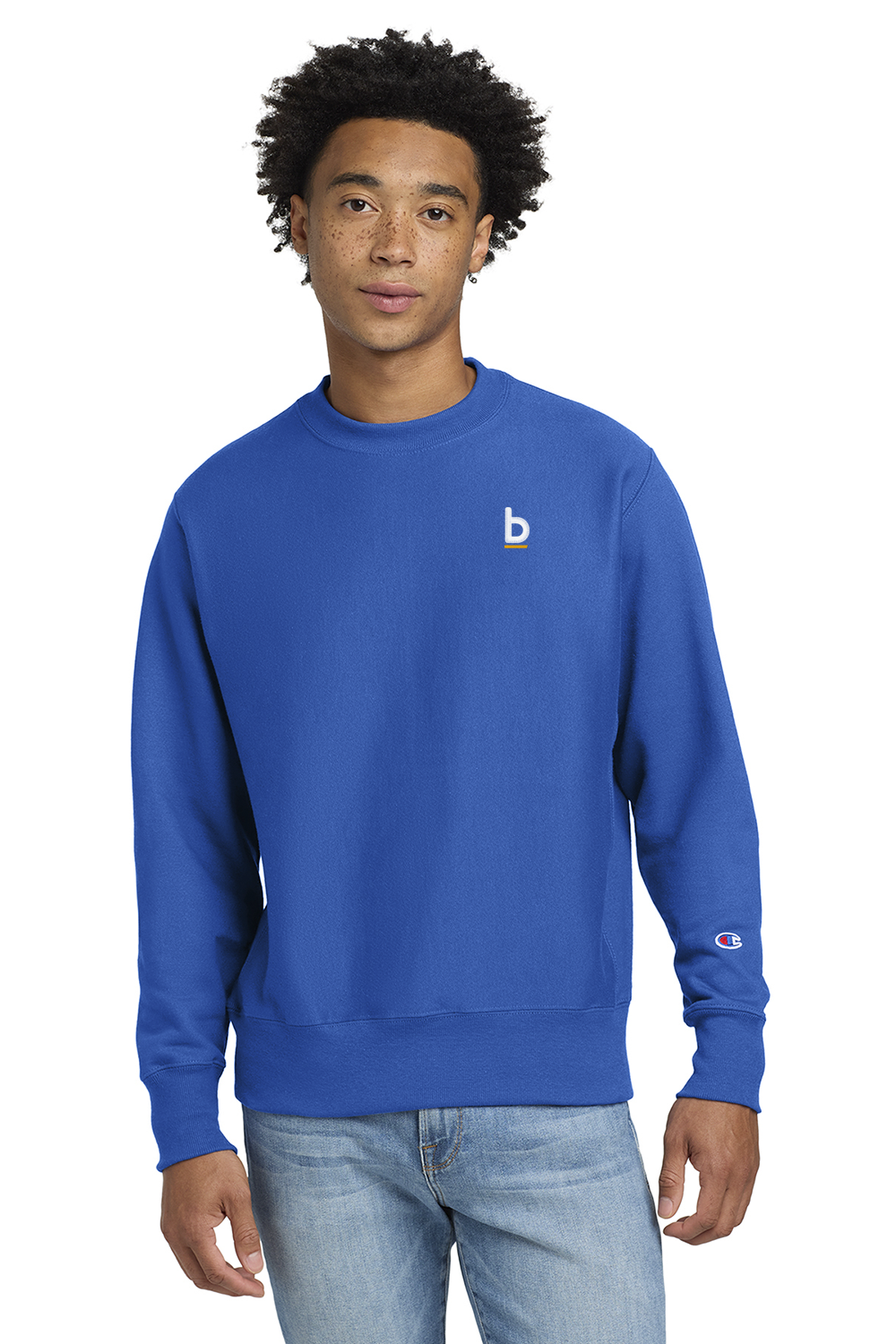 Men's Reverse Weave® Crew - Breeze