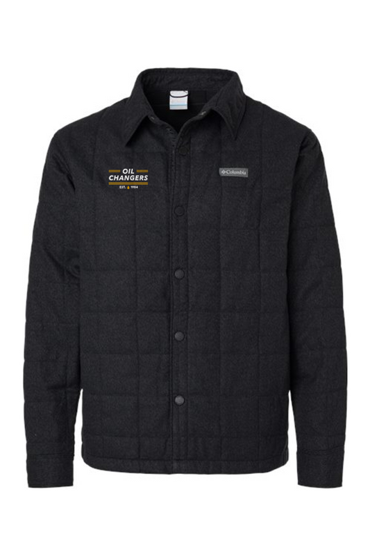 Men's Quilted Shirt Jacket