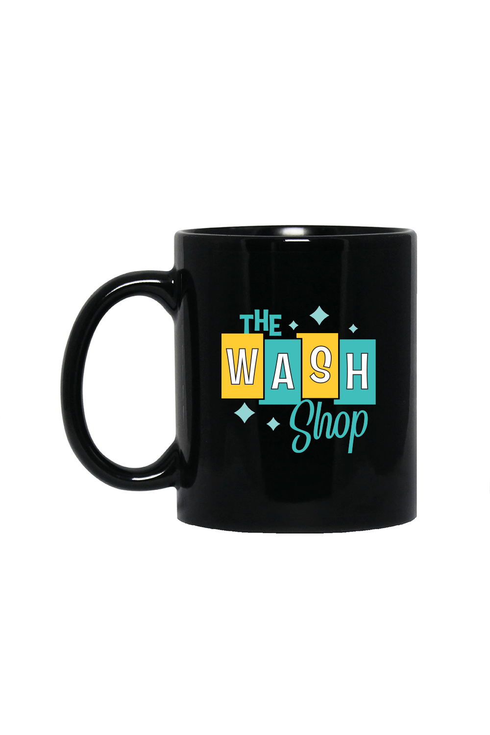 Black 11 oz. Ceramic Mug - The Wash Shop