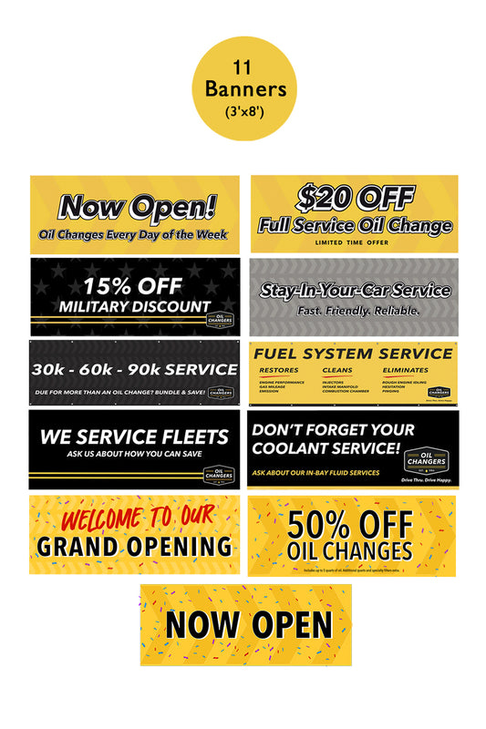 New Construction Store Opening Marketing Bundle