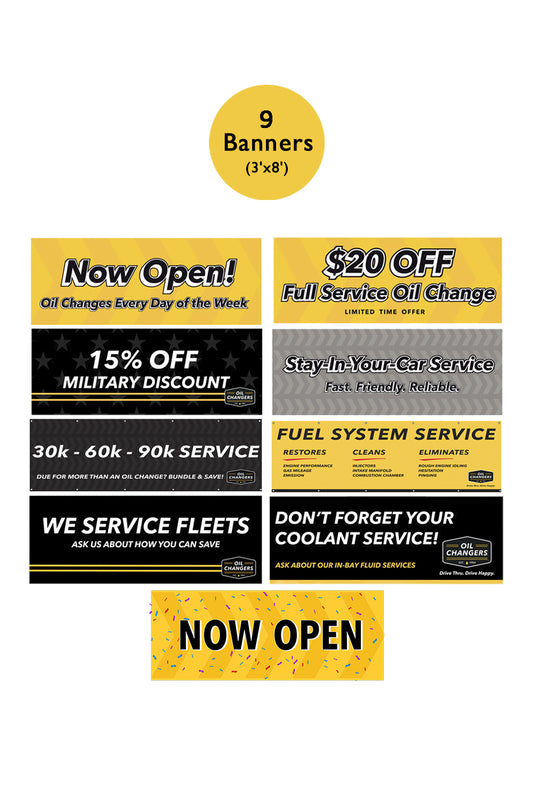 New Construction Store Opening Marketing Bundle