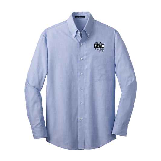 Men's Crosshatch Easy Care Shirt - The Wash Shop