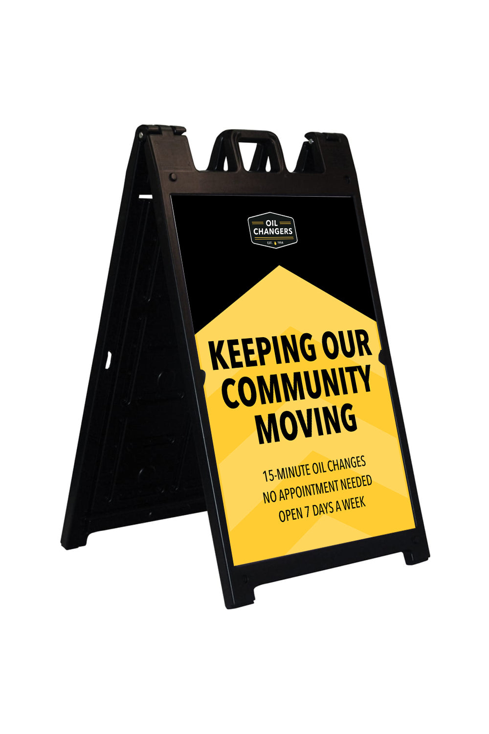 Signicade Deluxe A-Frame Replacement Signboard (Single-Sided)
