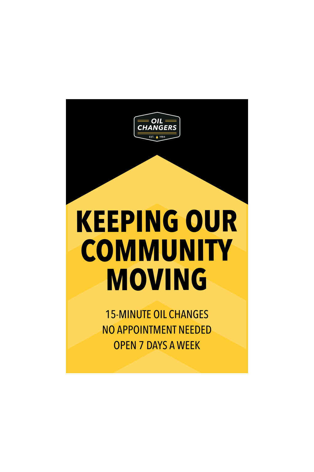 Signicade Deluxe A-Frame Replacement Signboard (Single-Sided)
