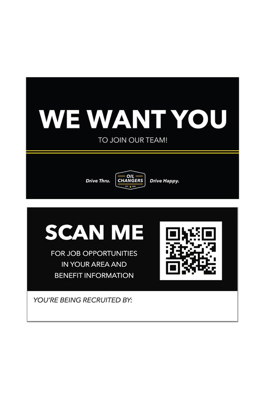 We Want You Cards