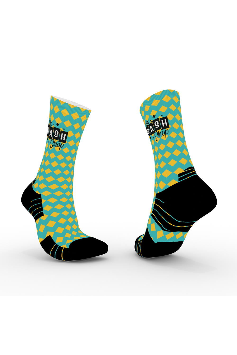 Athletic High-Performance Sports Crew Socks - The Wash Shop